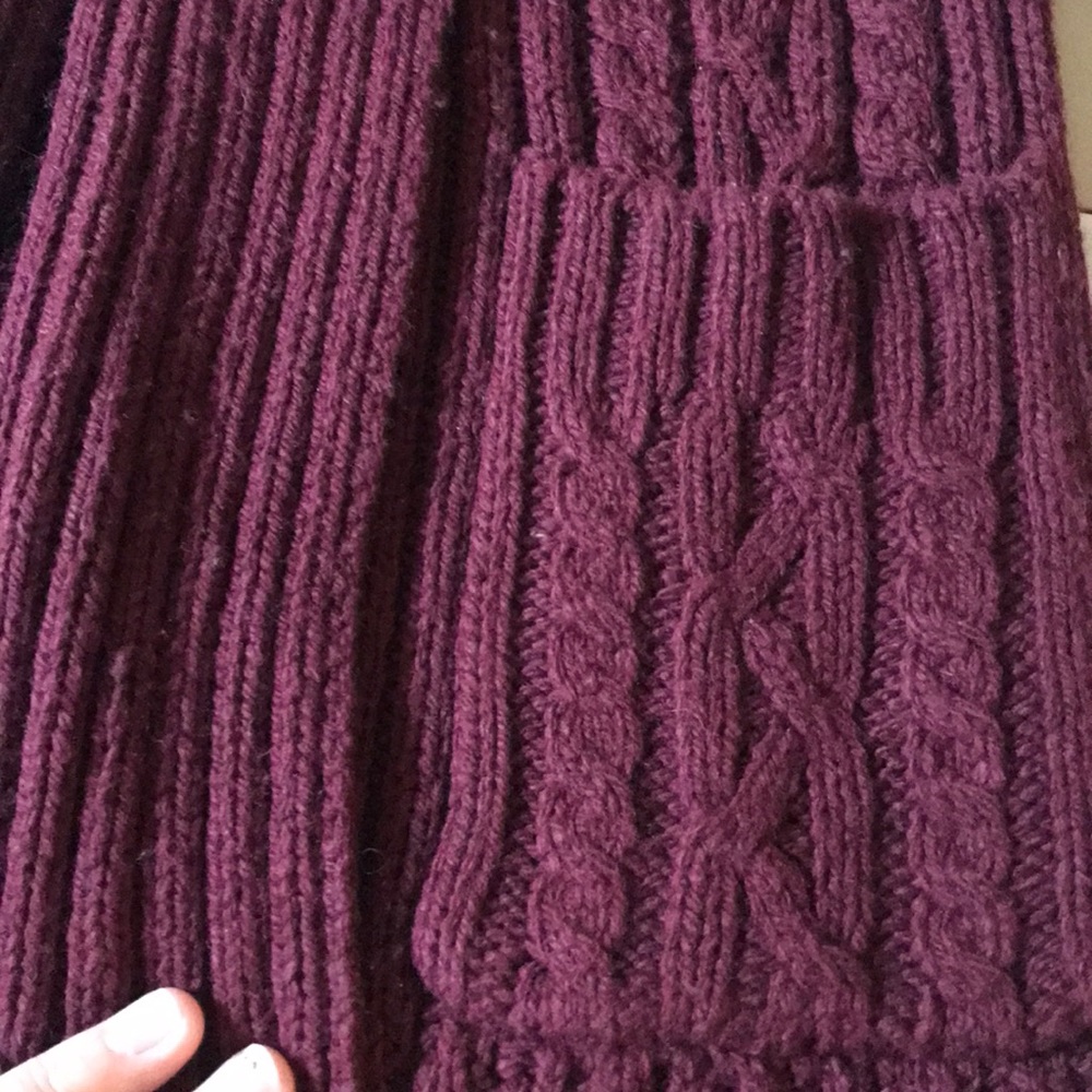 Maroon Collared Vest - image 2